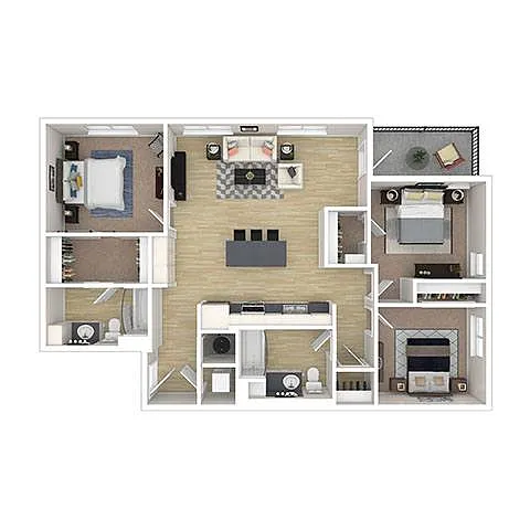 Floor plan C1