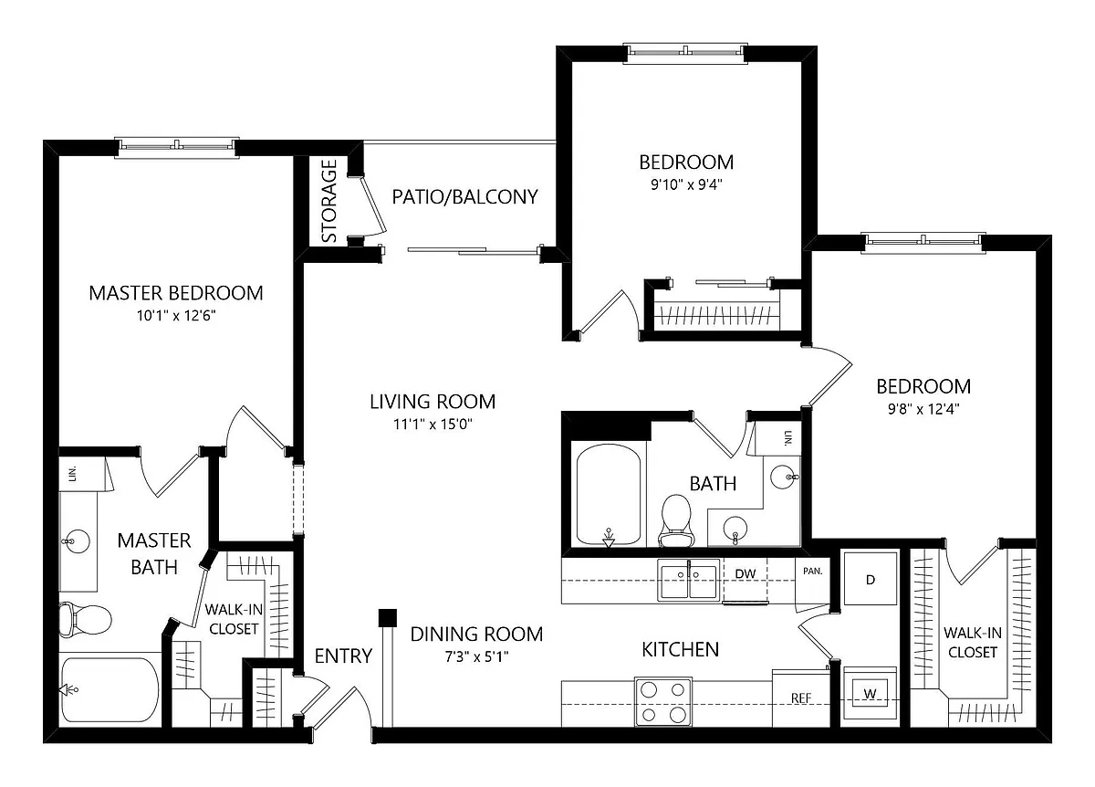 Floor plan A-E2