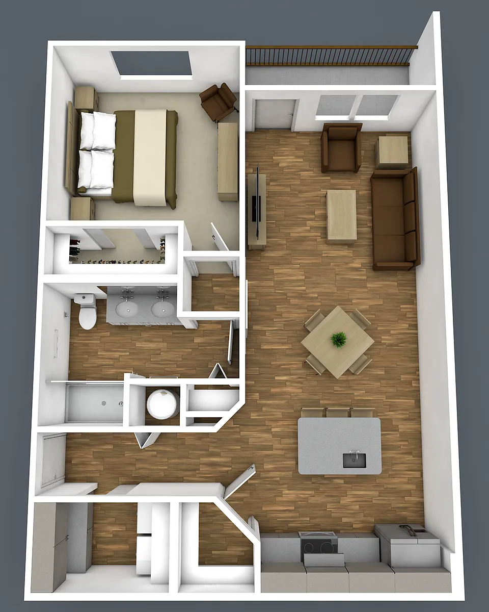 Floor plan A8b