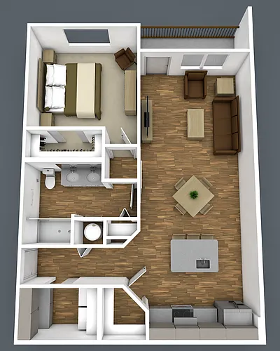 Floor plan A8b