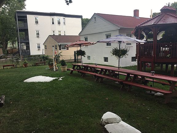 Park like backyard 