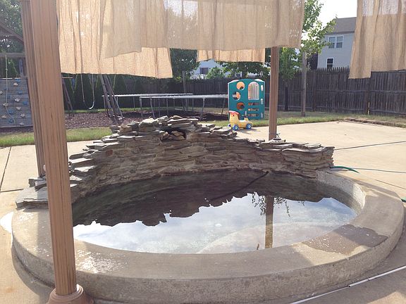 Backyard wading pool