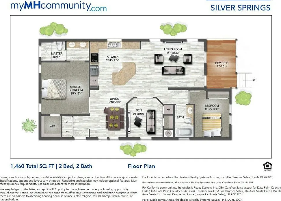 3 bed, 2.0 bath, 1356 sqft, $1,799 — Photo 2