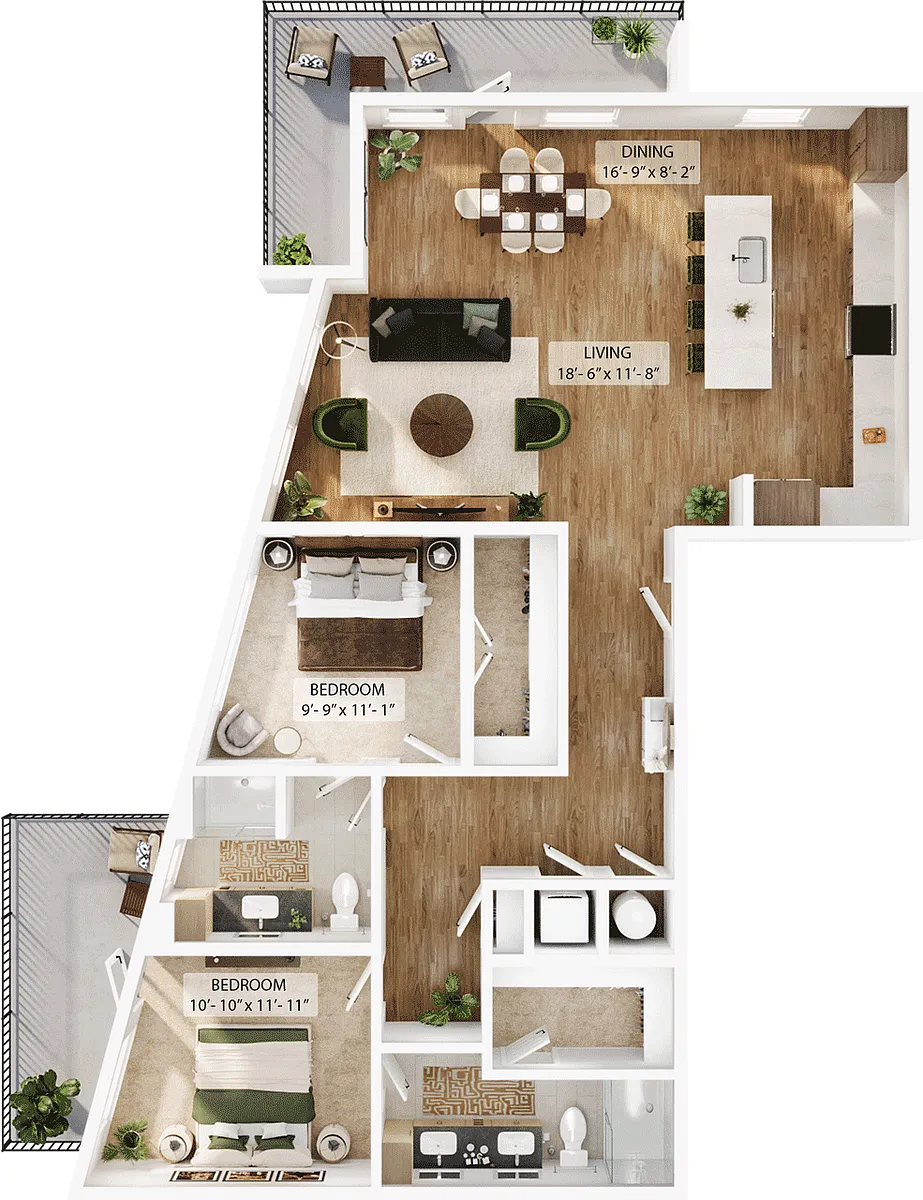 Floor plan B14
