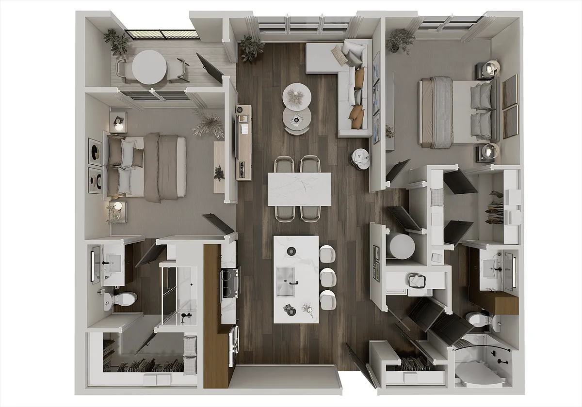 Floor plan Saguaro Select (B1C)