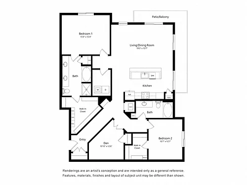 Floor plan C1