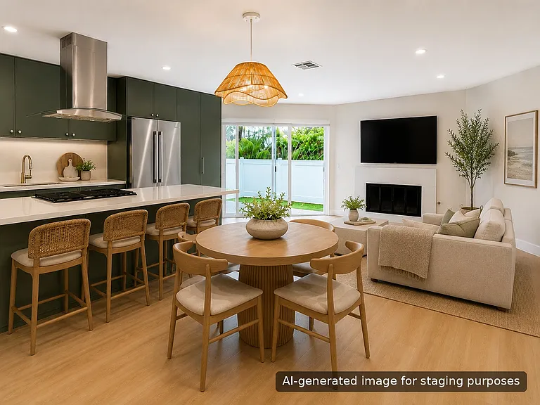 Main Floor - staged