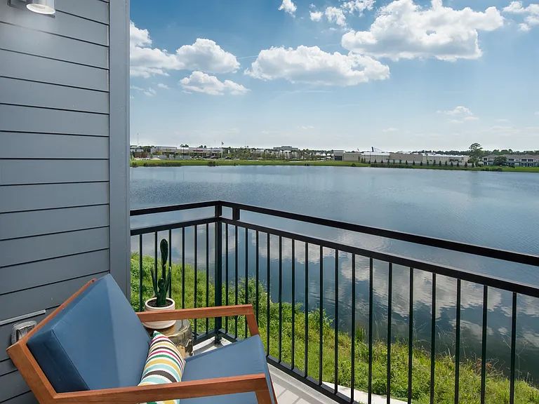 Private balcony