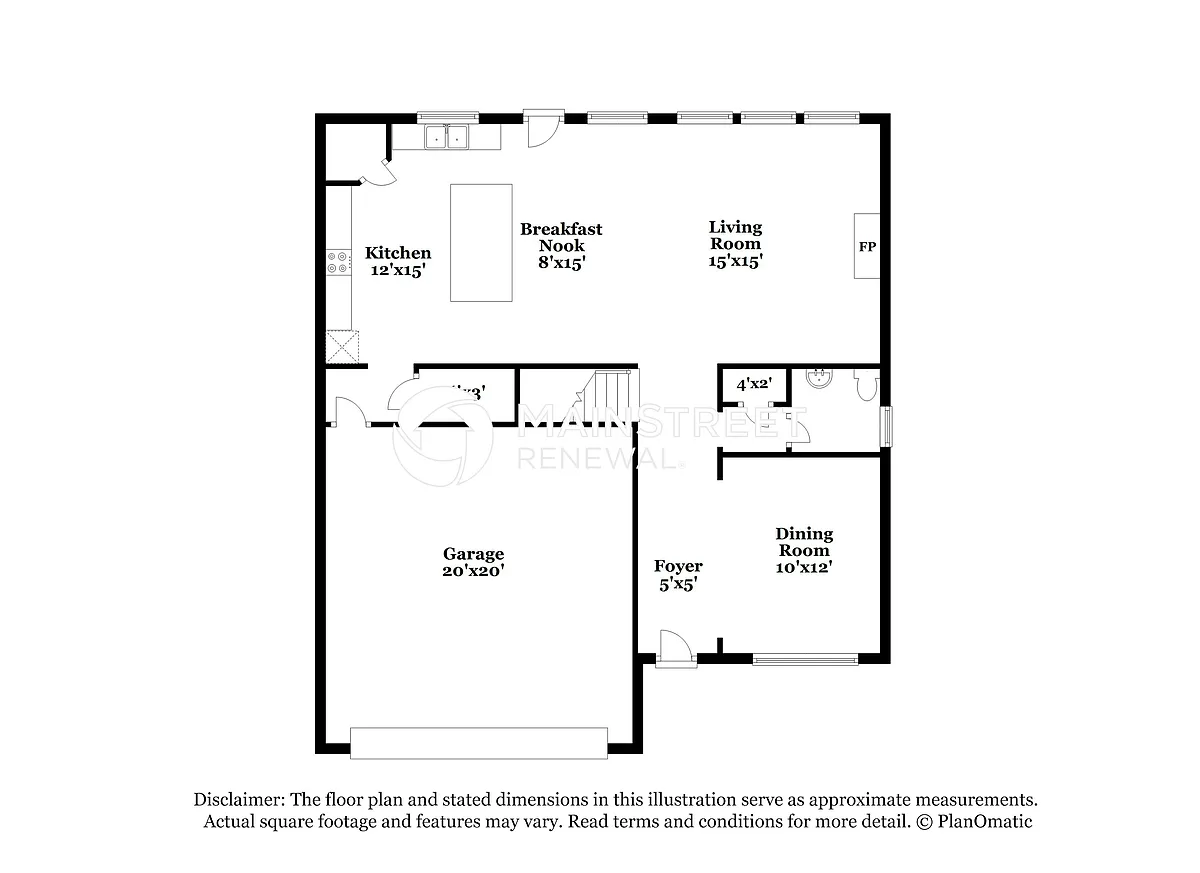 Floor Plan - 6607 Hill Rock Ln