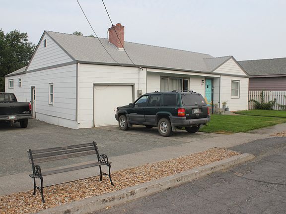 side of house/parking area