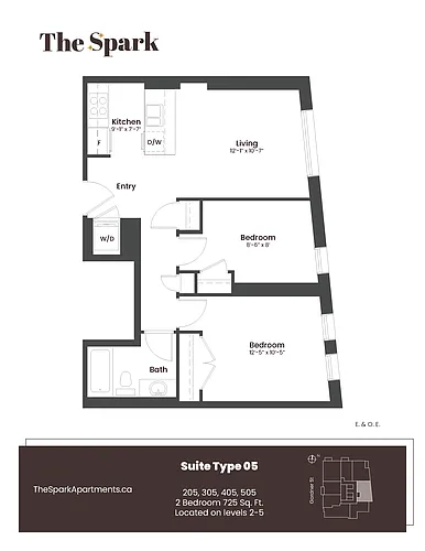 Floor plan 505