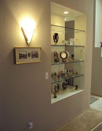 Storage shelves