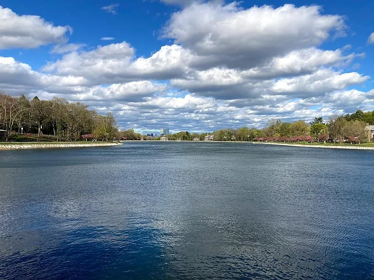 Brookline Reservoir Walking Trails close by