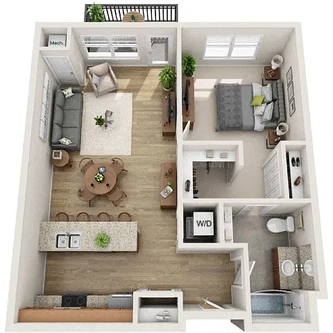 Floor plan A