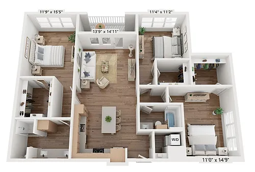 Floor plan C1