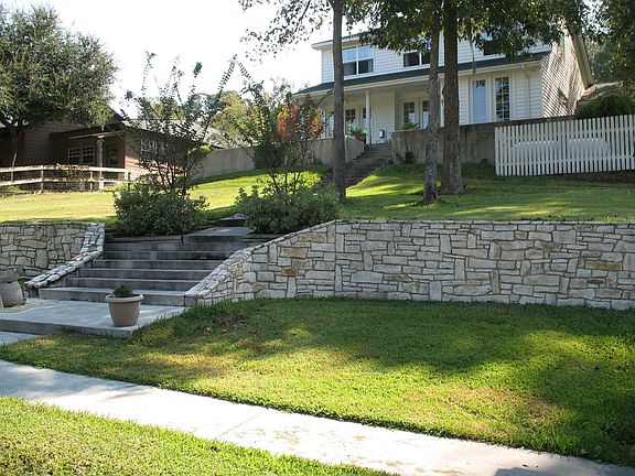 Back view of home