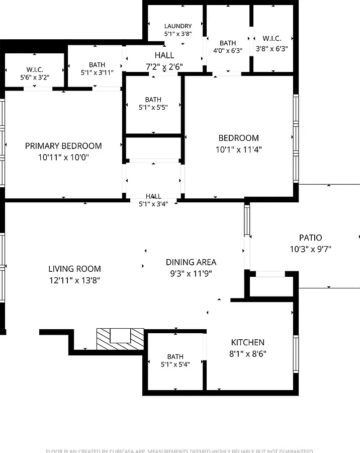 2 bed, 1.5 bath, 805 sqft, $1,600 — Photo 1
