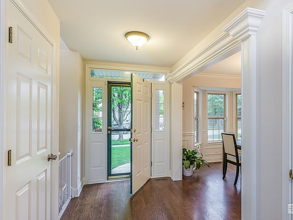 Notice the custom touches throughout.  Crown molding, chair rails, etc.