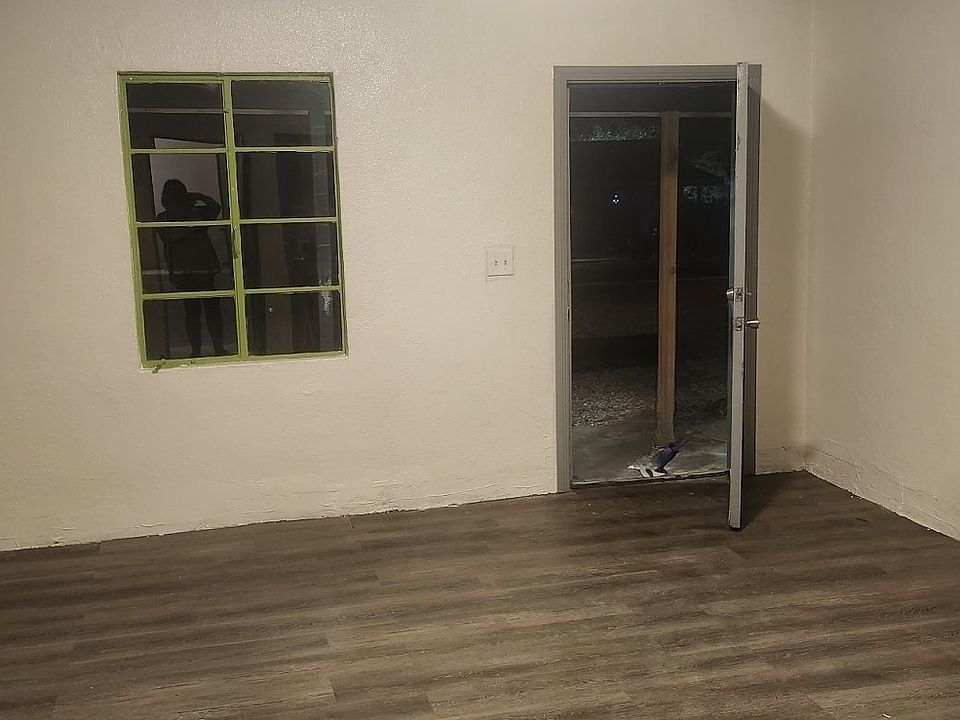 Front door looking from kitchen