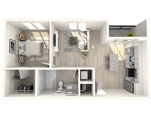 Floor plan A21