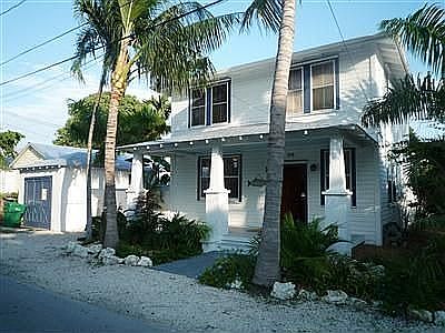 Front view of house, units 1 & 2