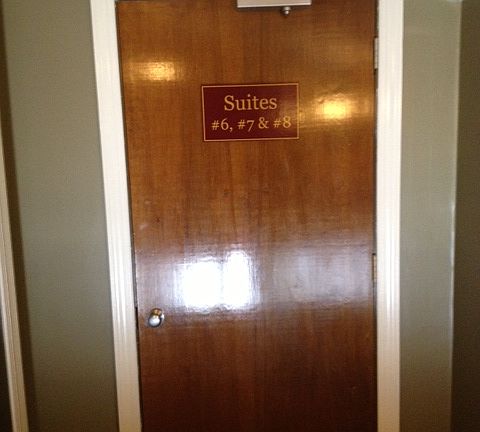 door Leading to 2nd Fl. Hall