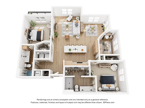 Floor plan D1