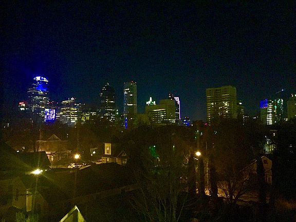 Night View from Conservatory