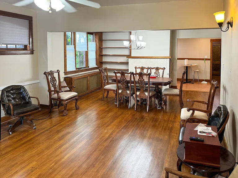 Living and dining area