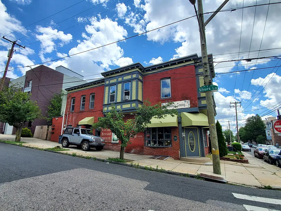 Side view of Property