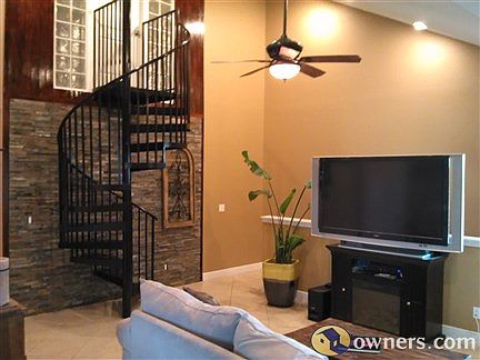 living room from kitchen