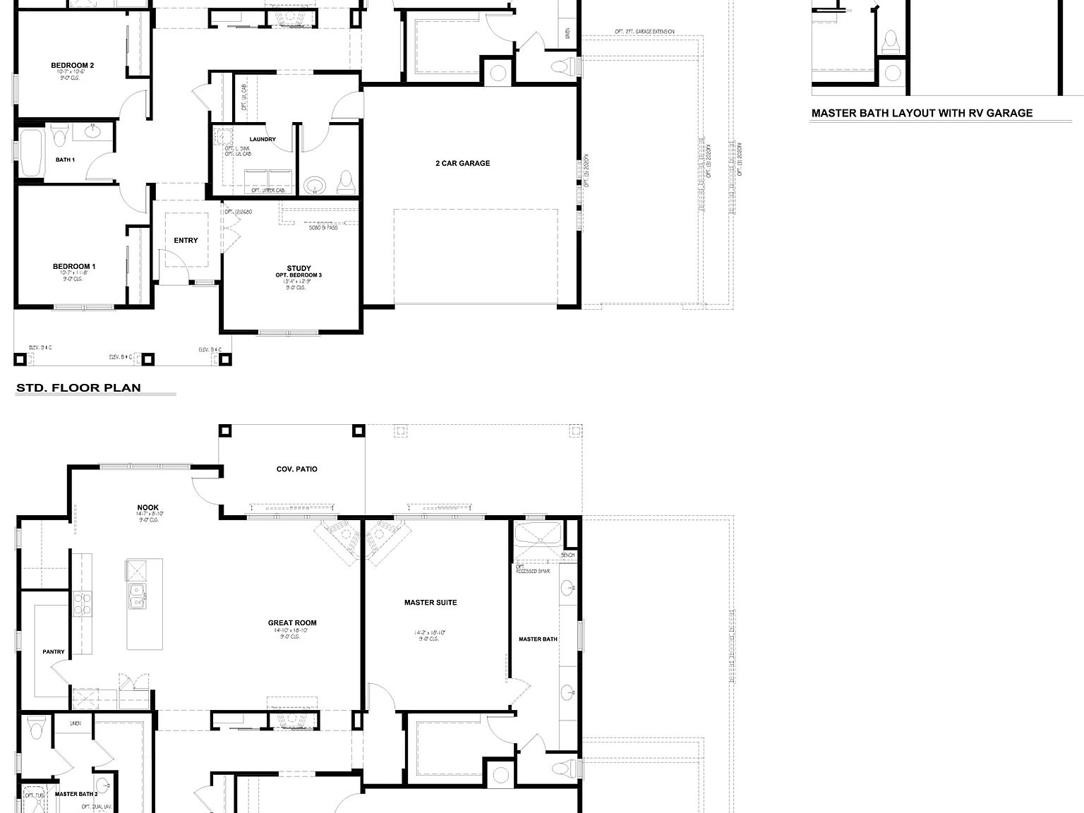 Mesquite Hills 2363 Plan, Miramonte at Mesquite Hills, Cottonwood, AZ