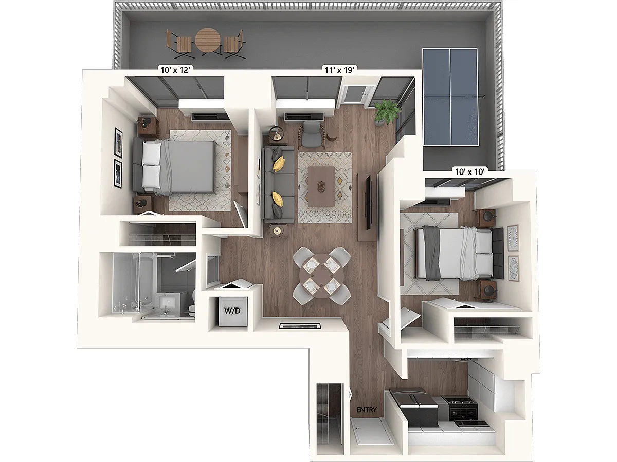 Floor plan B1-1-ter