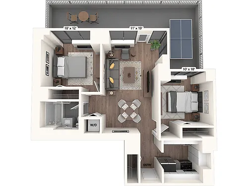Floor plan B1-1-ter