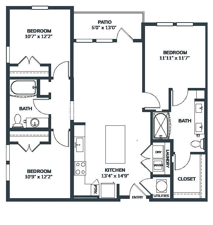 Floor plan C1