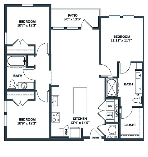 Floor plan C1