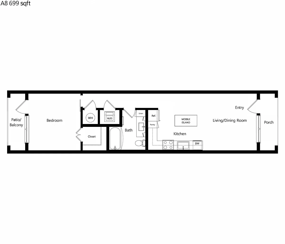 Floor plan A8