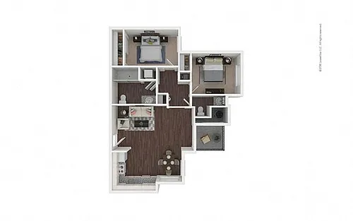 Floor plan B2