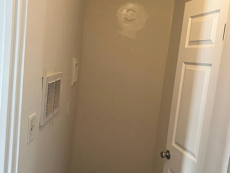 Coat closet and room for armoire