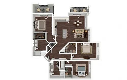 Floor plan Sound North