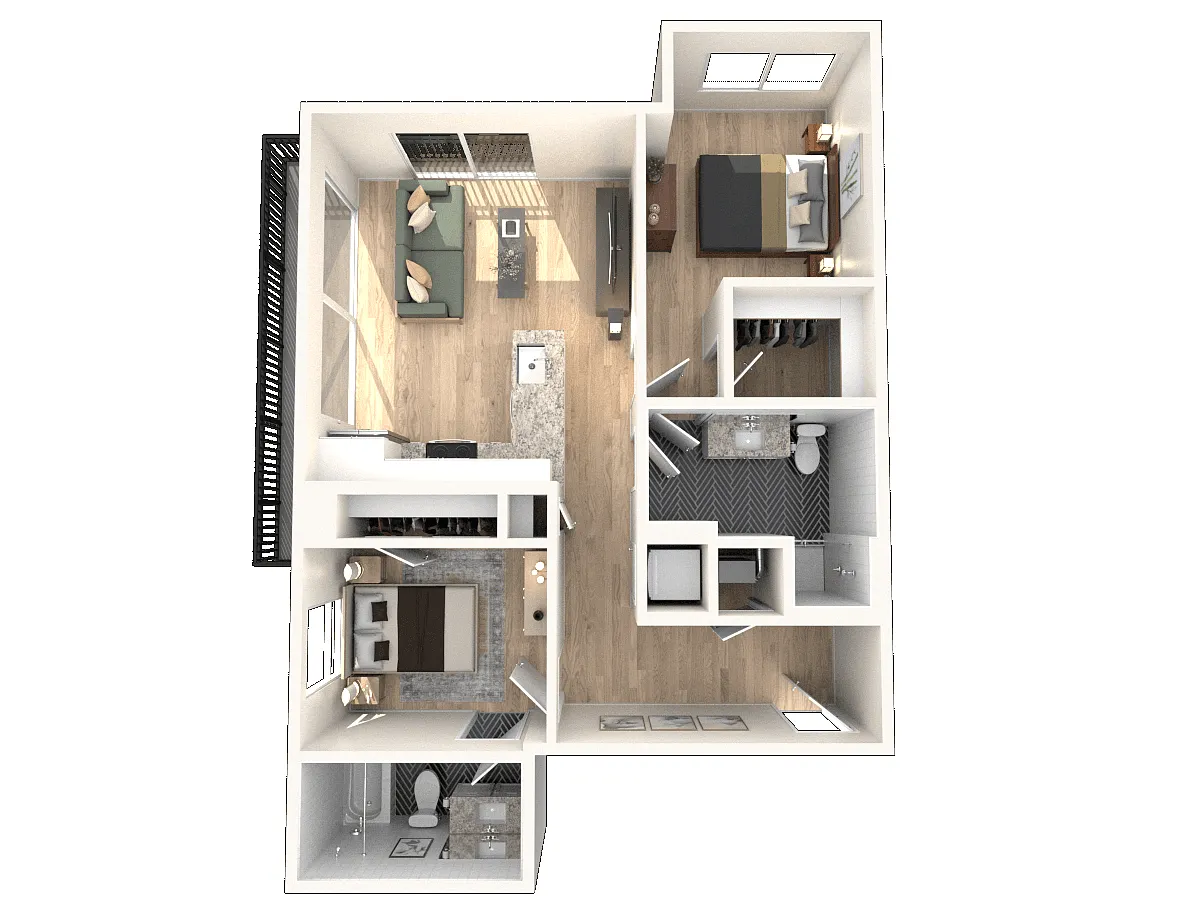 Floor plan B3