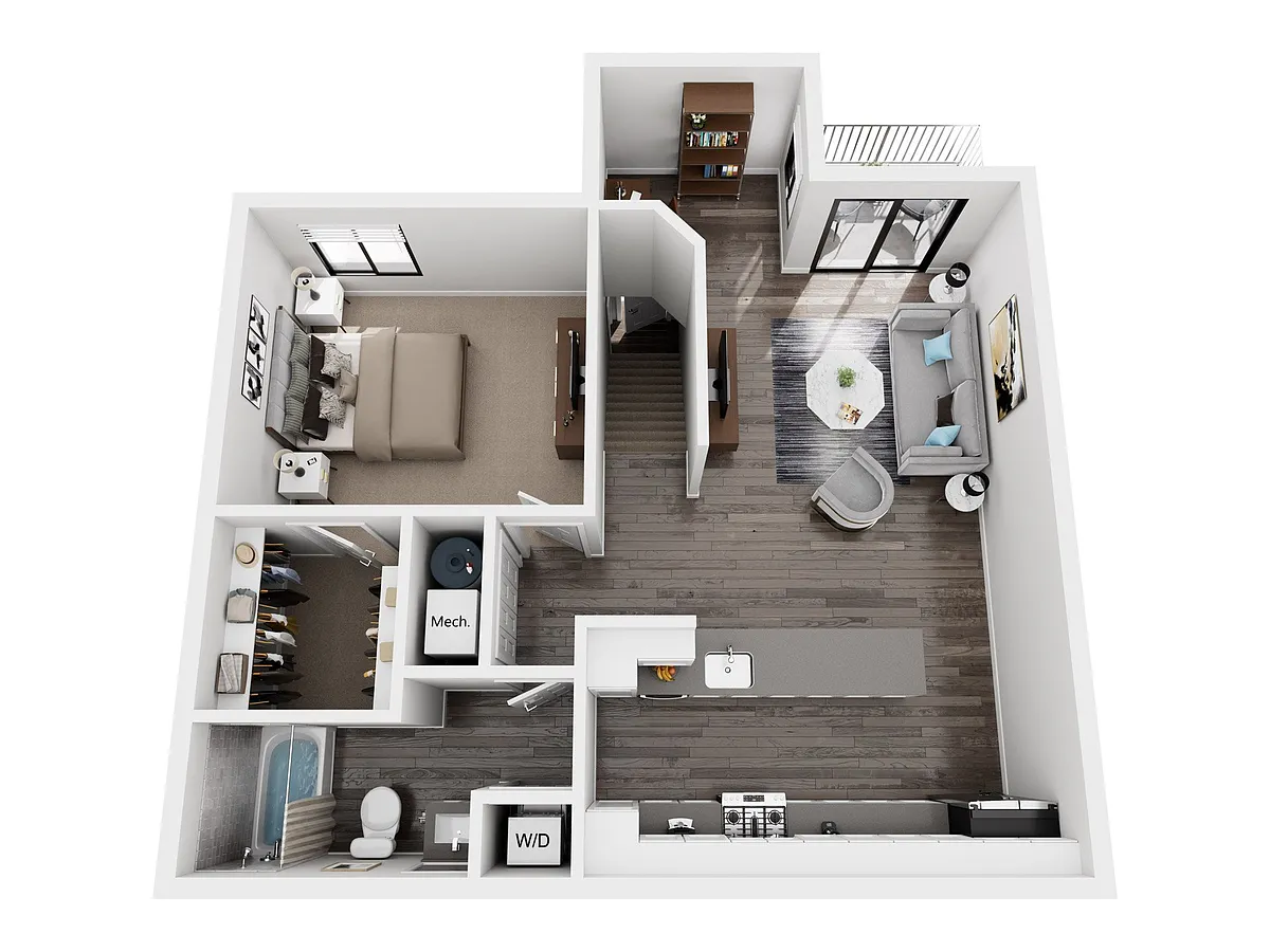 Floor plan Copenhagen Upper