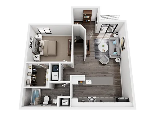 Floor plan Copenhagen Upper