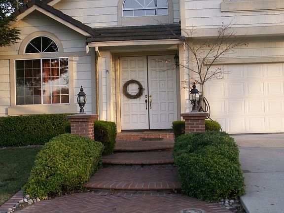 Double door entrance