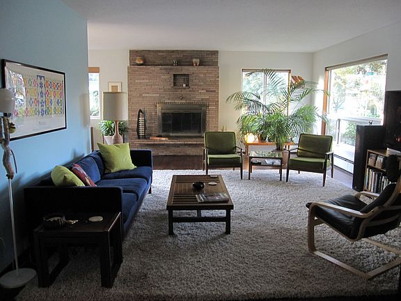 spacious living room