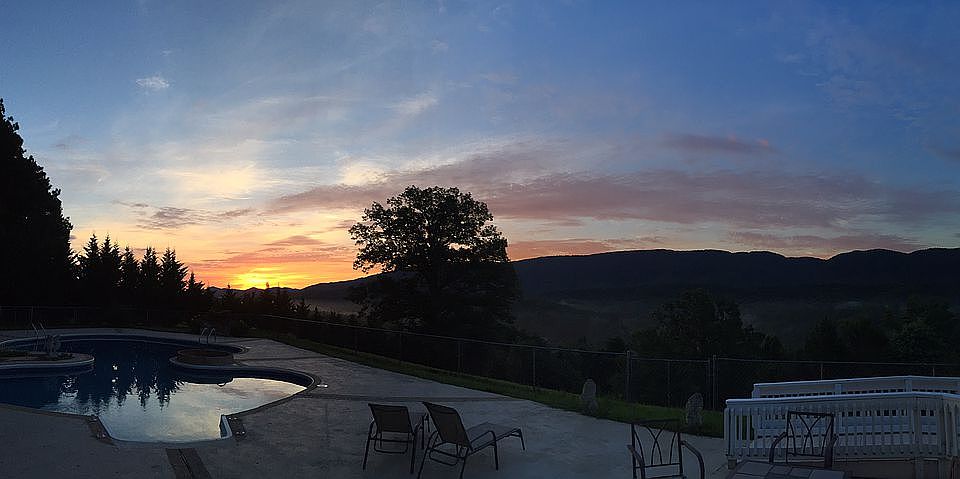 Panoramic View from Porch