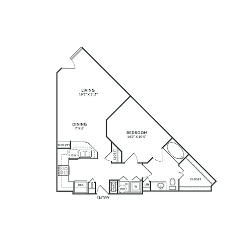 Floor plan A6 Renovated