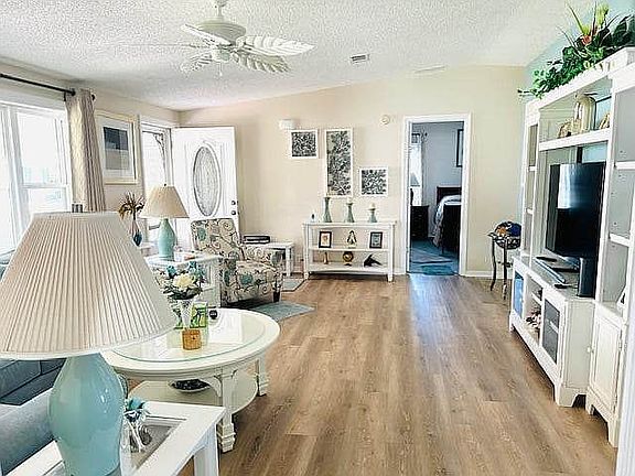 Luxury vinyl plank floor