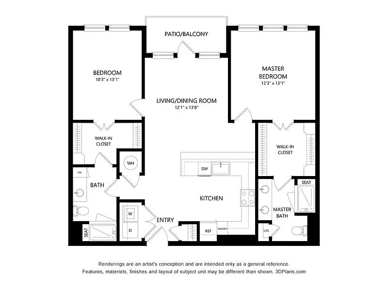 Floor plan B1