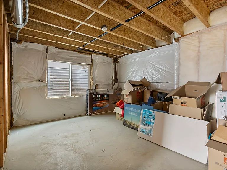 Unfinished basement